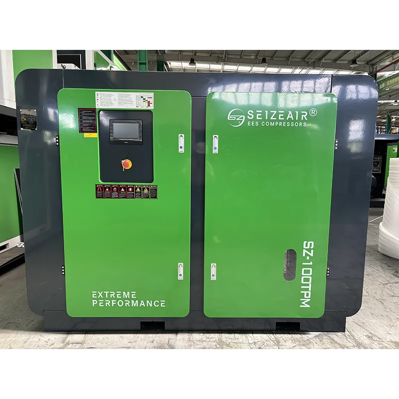 380V Industrial PM VSD totrinns skrueluftkompressor